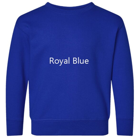 Nike Bluey TODDLER Unisex Sweatshirt Embroidered Fleece Crewneck - Picture 11 of 11